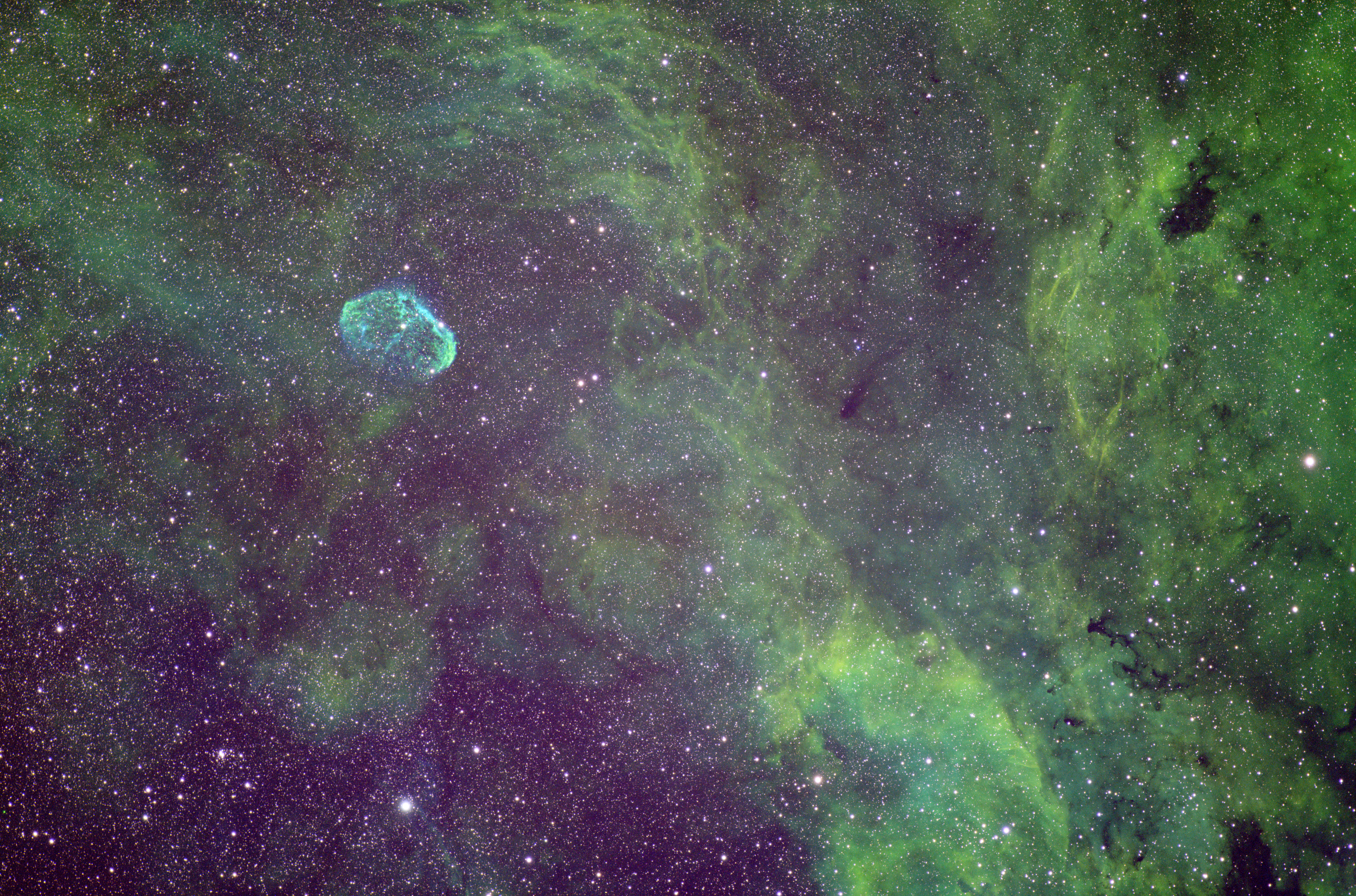 The Crescent Nebula (NGC 6888)