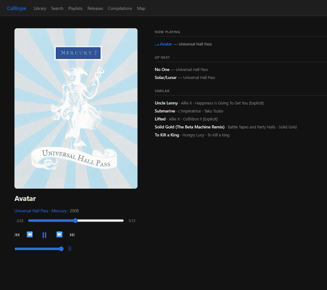 Calliope screenshot 1