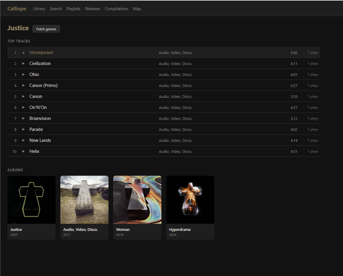 Calliope screenshot 2